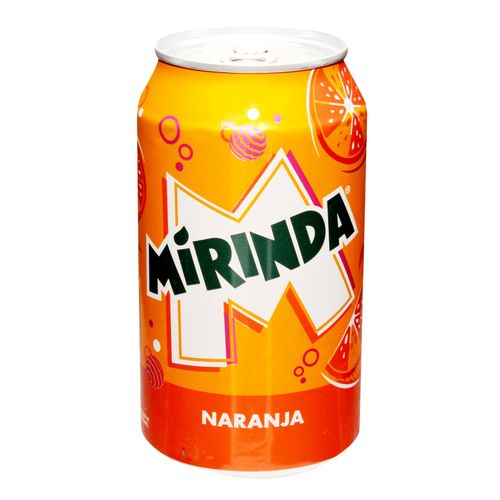 Gaseosa Mirinda Sabor Naranja Lata 355 ml