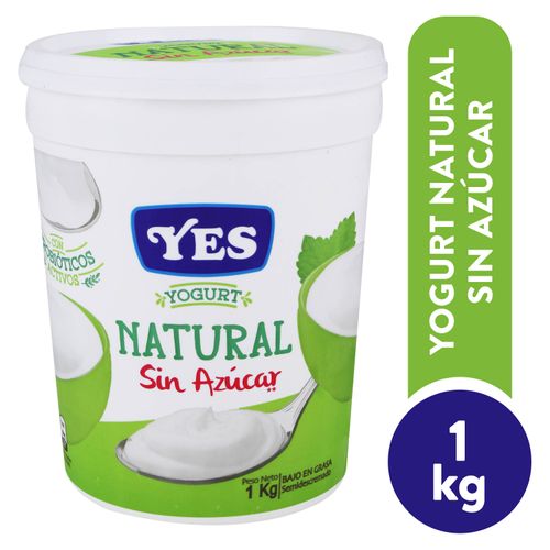 Yogurt Yes Cremoso Natural - 1000 g