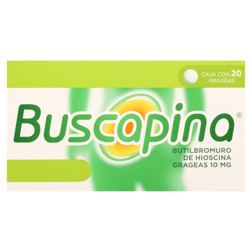 Buscapina 10mg caja 20 tabletas - Precio indicado por tableta