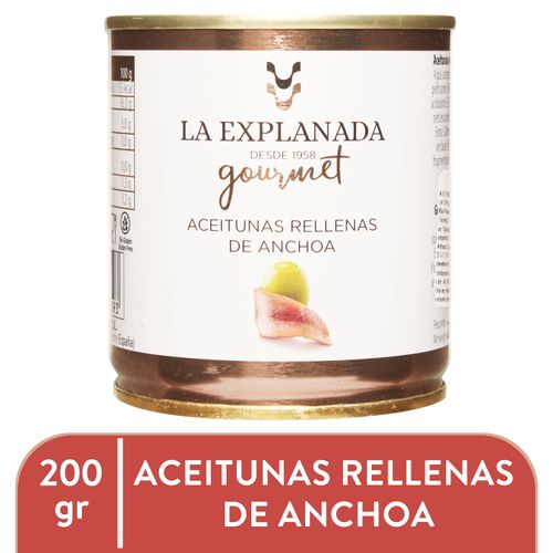 Aceituna Anchoa La Explanda 200 g