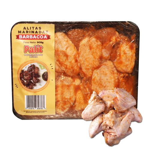 Alitas Bbq Palit Bandeja Fam 908 G