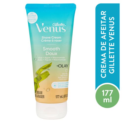 Crema para rasurar Gillette Venus Smooth 177 g