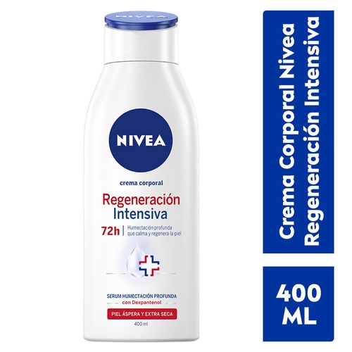 Crema Nivea Corporal Regeneración Intensiva-400 ml