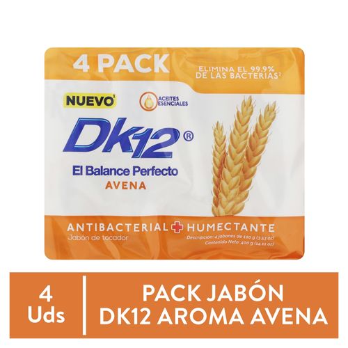 Jabón De Tocador Dk12 Avena 400 g