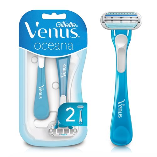 Máquinas Para Afeitar Desechables Gillette Venus Oceana -2 Unidades