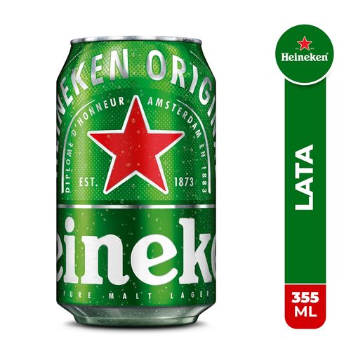 Cerveza Heineken, Lata-355ml