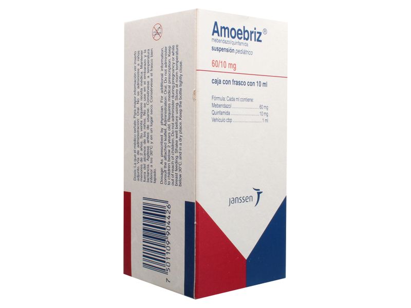 Amoebriz-Janssen-60-10Mg-Susp-Pdiat-10Ml-3-30006