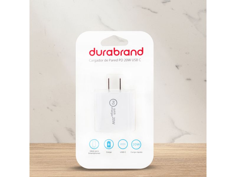 Durabrand-Cargador-De-Pared-Pd-20W-Usb-C-Cargador-Durabrand-De-Pared-20W-Usb-C-3-34255