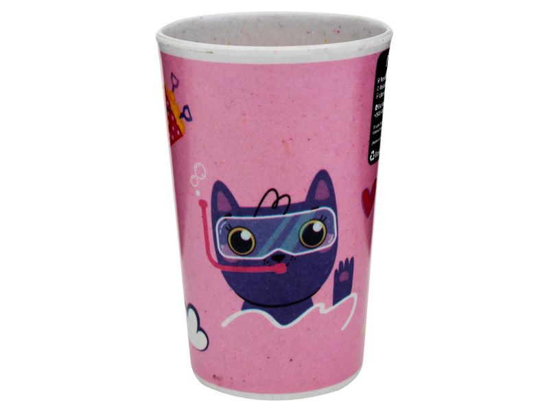 Bm-Vaso-Infantil-Nina-Cat-Vaso-Best-Melamine-Infantil-Para-Ni-a-Dise-o-Cat-1-34323