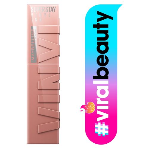 Labial Líquido Maybelline Ny Vinyl Ink Nudes Captivated - 4.2ml