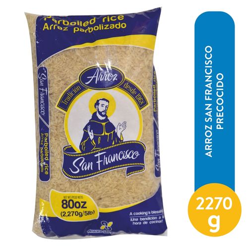 Arroz San Francisco Precocido - 2268 g