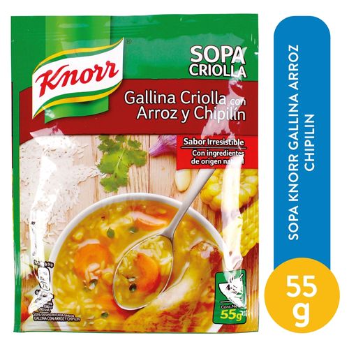 Sopa Knorr Gallina Arroz Chipilin - 55 g