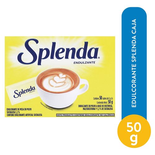 Edulcorante Splenda Caja - 50 g