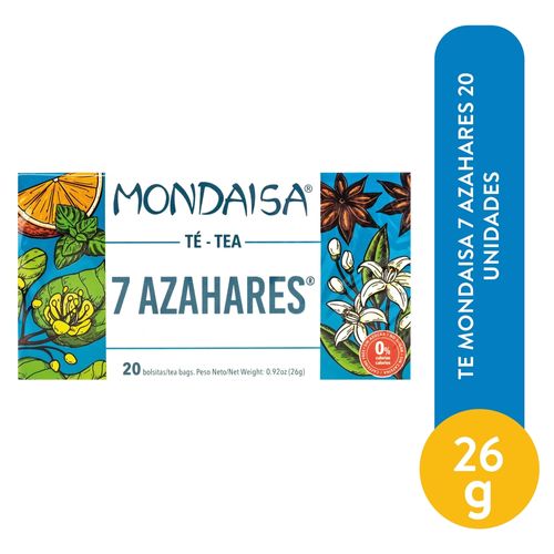 Te Mondaisa 7 Azahares 20 Unidades - 26 g