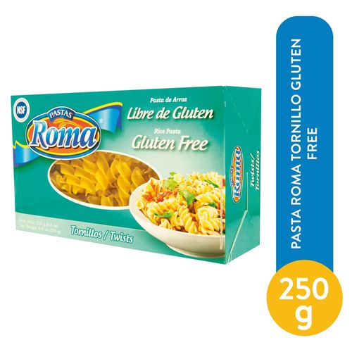 Pasta Roma Tornillo Gluten Free - 250 g