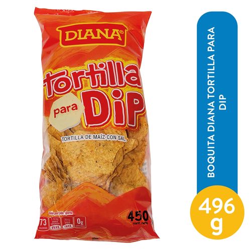 Boquita Diana Tortilla Para Dip - 496 g