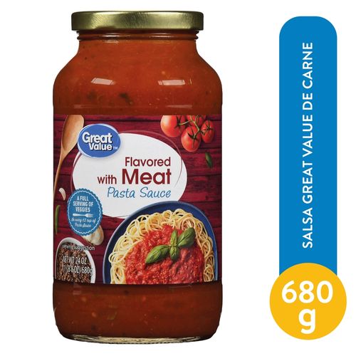 Salsa Great Value de carne - 680 g