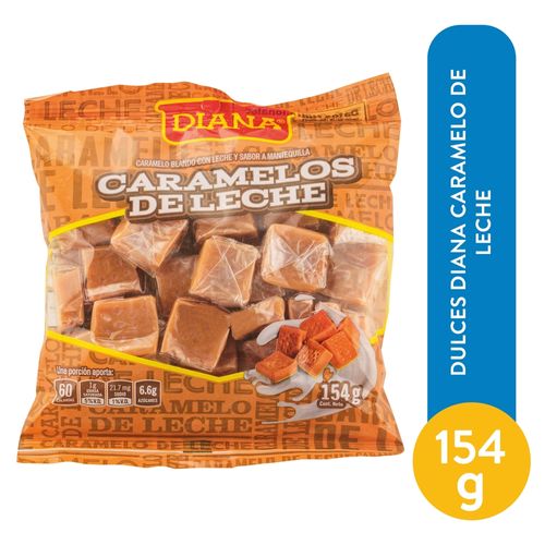 Dulces Diana Caramelo De Leche - 154 g