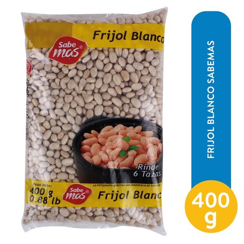 Frijol Sabemas Blanco En Bolsa - 400 g
