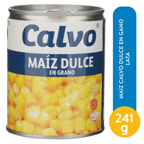 Maiz Calvo Dulce En Gano Lata - 241 g