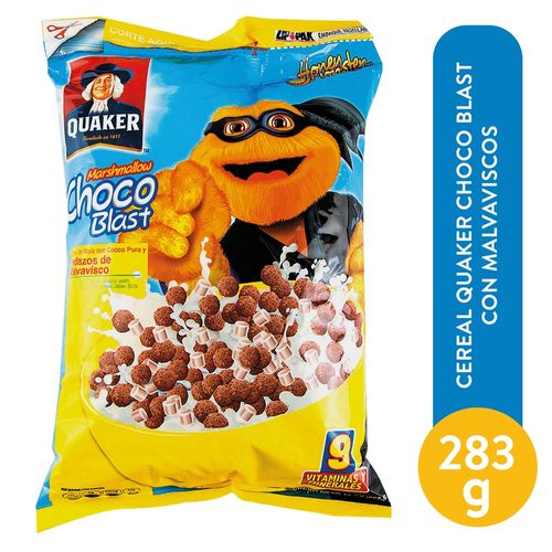 Cereal Quaker Choco Blast Con Malvaviscos -283 g