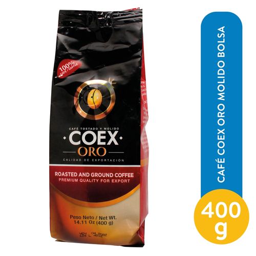 Café Coex Oro Molido Bolsa 400 g