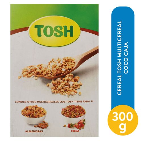 Cereal Multicereal Tosh Coco Caja -300 g