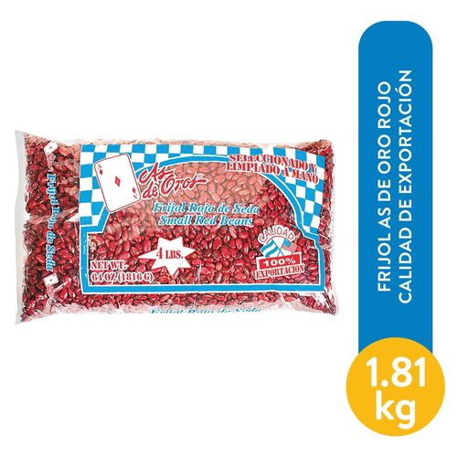 Frijol As De Oro Rojo Calidad de Exportación - 1.81 kg