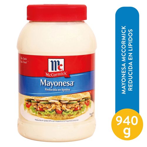 Mayonesa Mccormick Reducida En Lípidos - 940 g