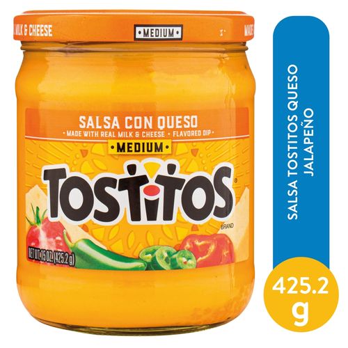 Salsa Tostitos Queso Jalapeno - 425.2 g