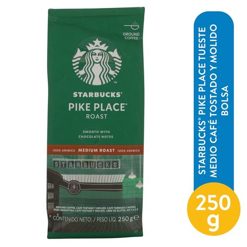 Starbucks® Pike Place Tueste Medio Café Tostado Y Molido Bolsa 250 g