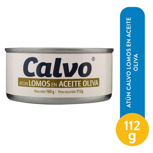 Atún Calvo Lomos En Aceite Oliva - 112 g