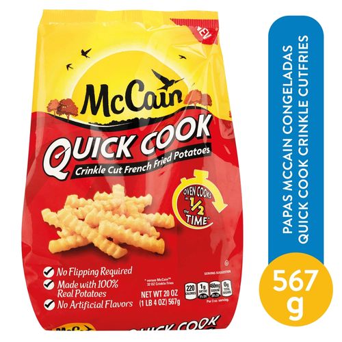 Papa Mccain Quick Cook Crinkle Cutfries - 567 g