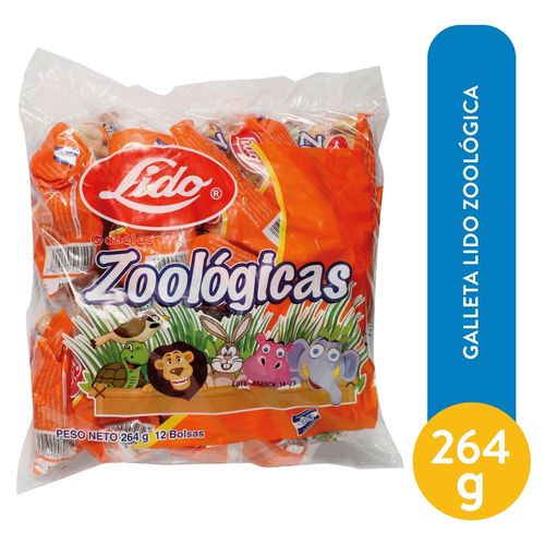 Galleta Lido Zoologica - 264 g