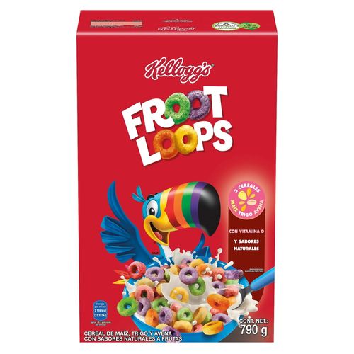 Cereal Froot Loops Kelloggs - 790 g