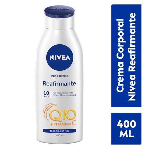 Crema Nivea Corporal Reafirmante Q10-400 ml