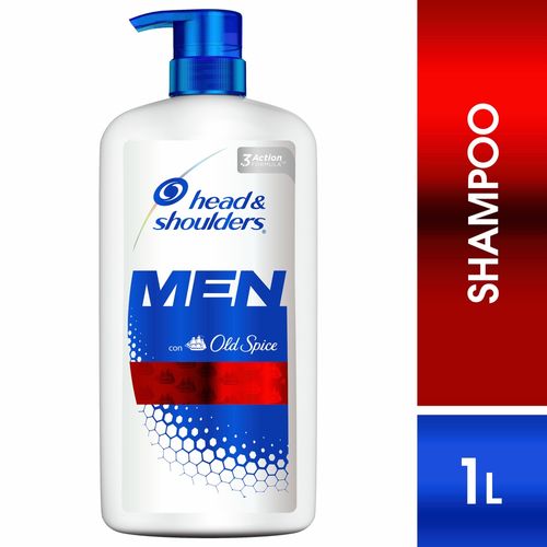 Shampoo Head & Shoulders Old Spice Para Hombres - 1000 ml