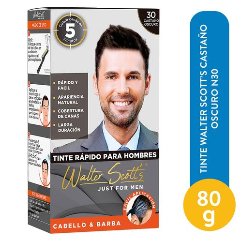 Tinte Walter Scott Castaño Oscuro N30 - 80 g