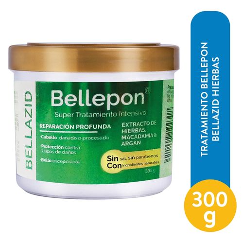 Tratamiento Bellepon Bellazid Hierbas - 300 g