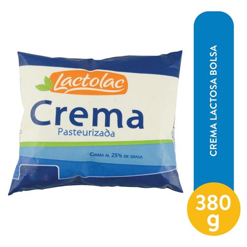 Crema Pasteurizada Lactolac - 380 g
