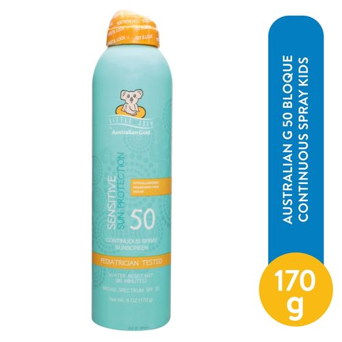 Australian G 50 Bloqu Contspray Kids 6 oz