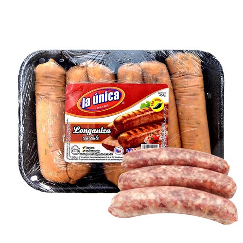 Longaniza Con Chile La Unica 4 60 g