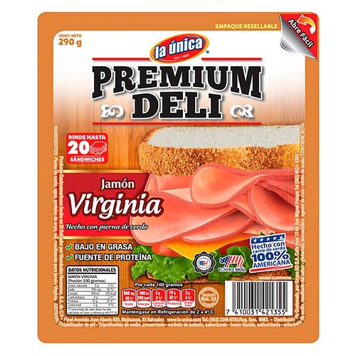 Jamón Premium Deli Virginia Gr