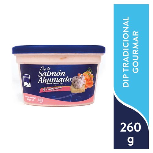 Dip Gourmar de salmón ahumado tradicional - 260 g