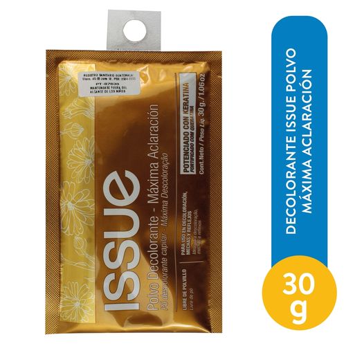 Decolorante Issima Polvo Maxima Aclaracion - 30 g