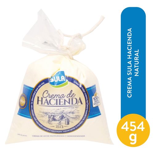 Crema Sula Hacienda Natural - 454 g