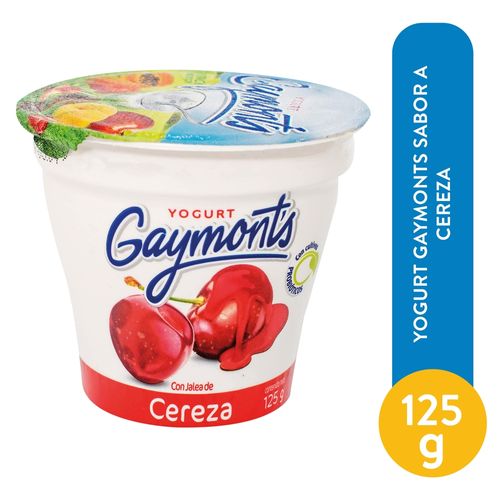 Yogurt Gaymons Sabor A Cereza - 125 g