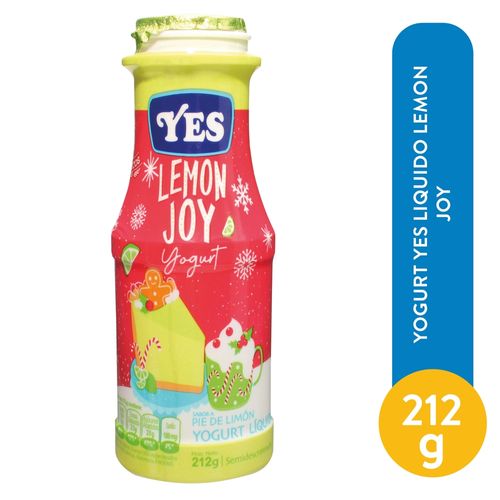 Yogurt Yes Liquido Lemon Joy 212 ml