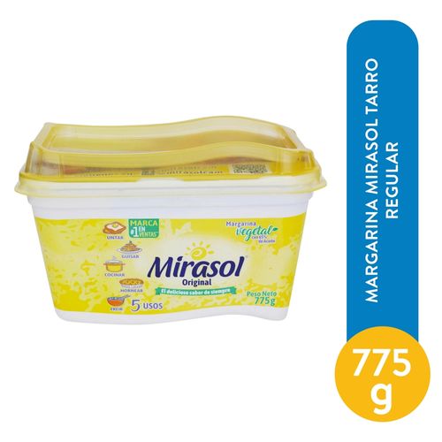 Margarina Mirasol Tarro Regular - 775 g