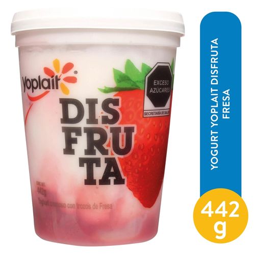 Yogurt Yoplait Batido Fresa Disfruta - 442 g